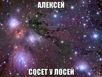 алексей сосет у лосей