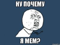 ну почему я мем?