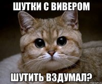 шутки с вивером шутить вздумал?