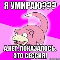 я умираю??? а,нет, показалось. это сессия!