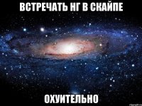 встречать нг в скайпе охуительно