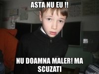 asta nu eu !! nu doamna maler! ma scuzati