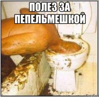 полез за пепельмешкой 