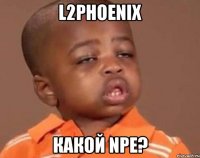 l2phoenix какой npe?