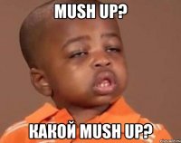 mush up? какой mush up?