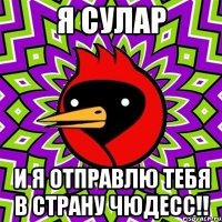 я сулар и я отправлю тебя в страну чюдесс!!