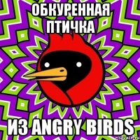 обкуренная птичка из angry birds