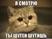 я смотрю ты шутеи шутишь