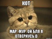 кот мар -мур. ой бля я отвернусь:d