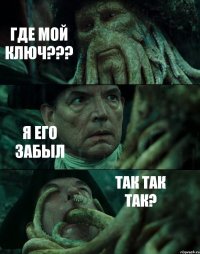 ГДЕ МОЙ КЛЮЧ??? Я ЕГО ЗАБЫЛ ТАК ТАК ТАК?