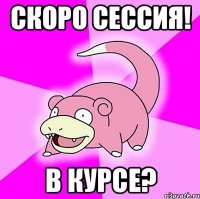 скоро сессия! в курсе?