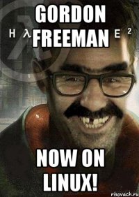 gordon freeman now on linux!