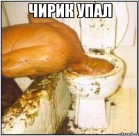 чирик упал 