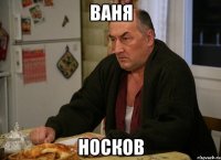 ваня носков