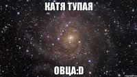 катя тупая овца:d