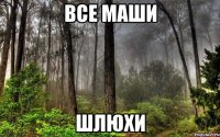 все маши шлюхи