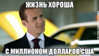 жизнь хороша с миллионом долларов сша