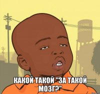  какой такой "за такой мозг?"