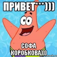 привет***))) софа коробкова)))