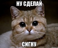 ну сделай сигну