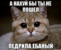 а нахуй бы ты не пошел педрила ебаный