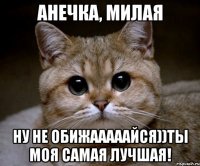 анечка, милая ну не обижааааайся))ты моя самая лучшая!