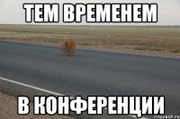 тем временем в конференции