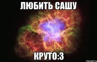 любить сашу круто:3