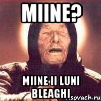 miine? miine ii luni bleaghi