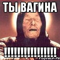 ты вагина !!!