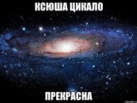 ксюша цикало прекрасна