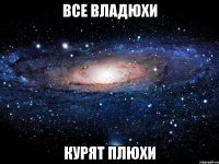 все владюхи курят плюхи