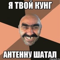 я твой кунг антенну шатал