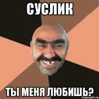 суслик ты меня любишь?