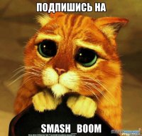 подпишись на smash_b00m