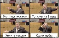 Этот туда поскакал Тот слег на 2 паке Хилить некому Одни нубы