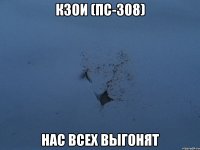 кзои (пс-308) нас всех выгонят