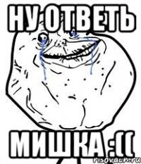ну ответь мишка :((