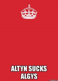  altyn sucks algys