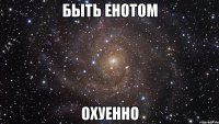 быть енотом охуенно