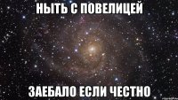 ныть с повелицей заебало если честно