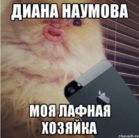 диана наумова моя лафная хозяйка