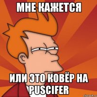 мне кажется или это ковёр на puscifer