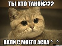 ты кто такой??? вали с моего аска ^_^