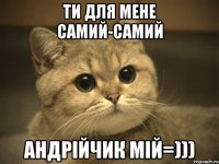 ти для мене самий-самий андрійчик мій=)))