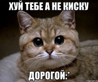 хуй тебе а не киску дорогой:*