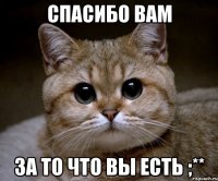 спасибо вам за то что вы есть ;**