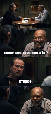  какое место заняли 7в? второе. 