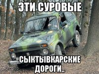 эти суровые сыктывкарские дороги..