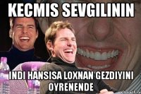 kecmis sevgilinin indi hansisa loxnan gezdiyini oyrenende